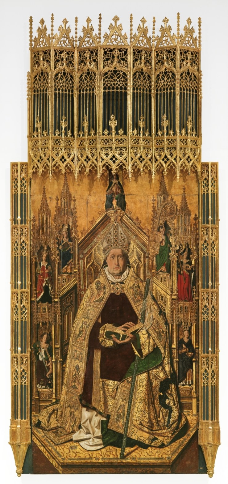 4 Saint Dominic of Silos enthroned as a Bishop.jpg