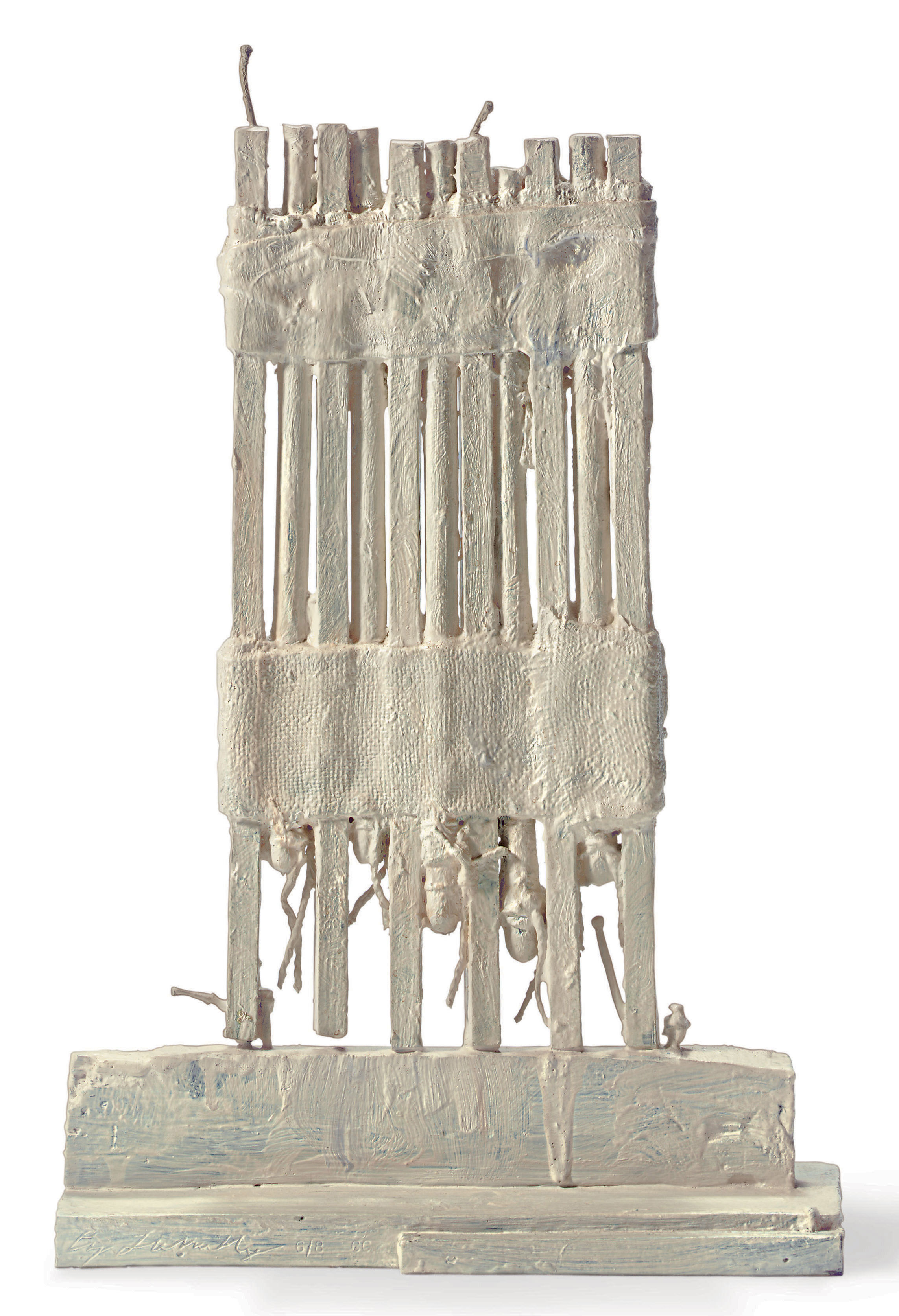 11:3 untitled new york 1980:1989 bronze white oil based paint edition of 8.jpg